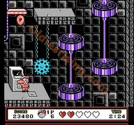 une photo d'Ã©cran de Pizza Pop sur Nintendo Nes